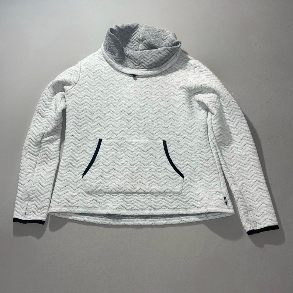Studio Jacquard Mock Neck Pullover